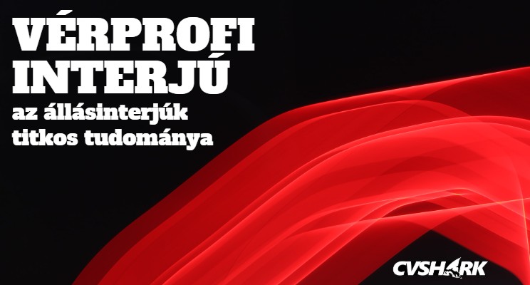 Vérprofi állásinterjú cover